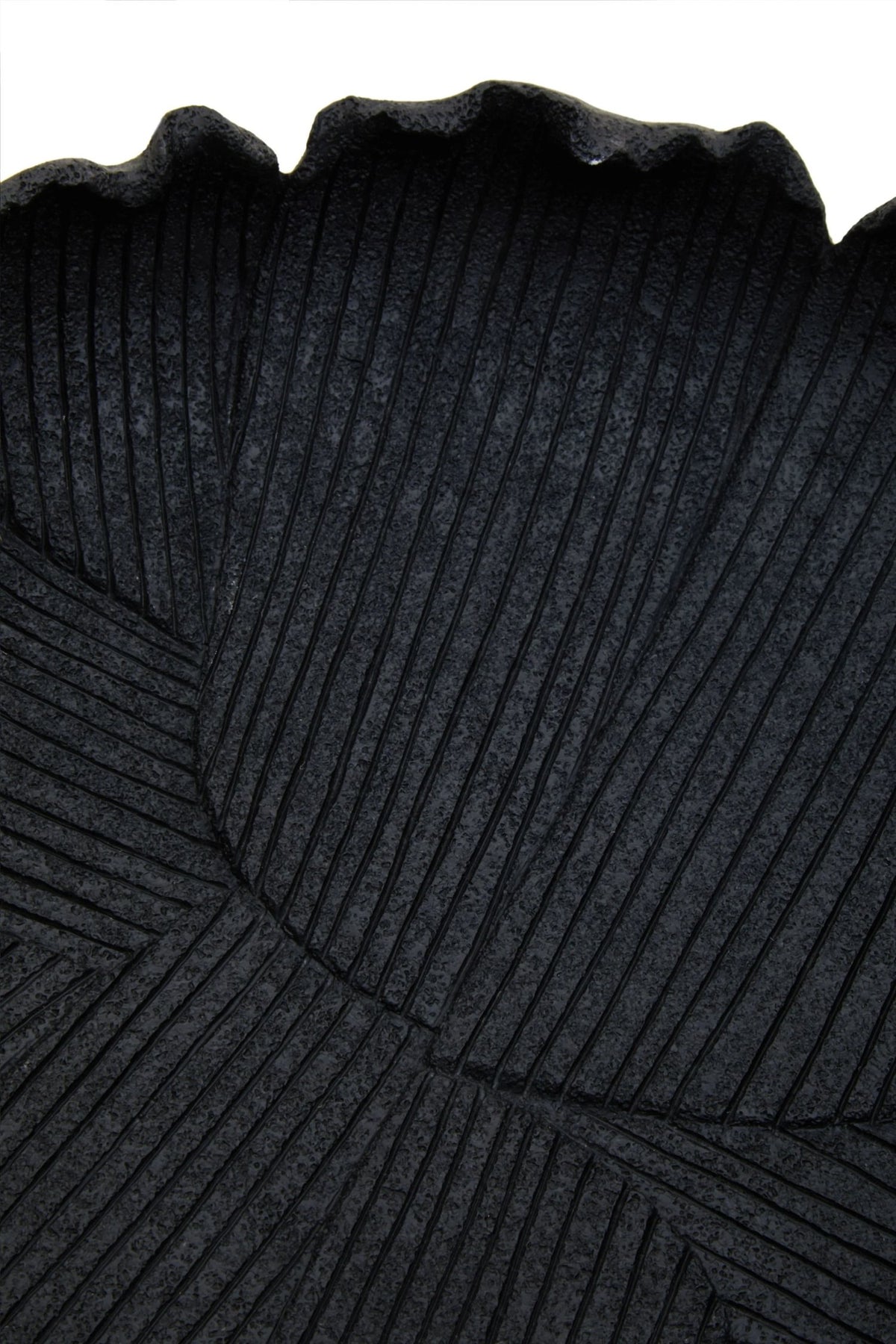 Form Black Textured Decorative Bowl