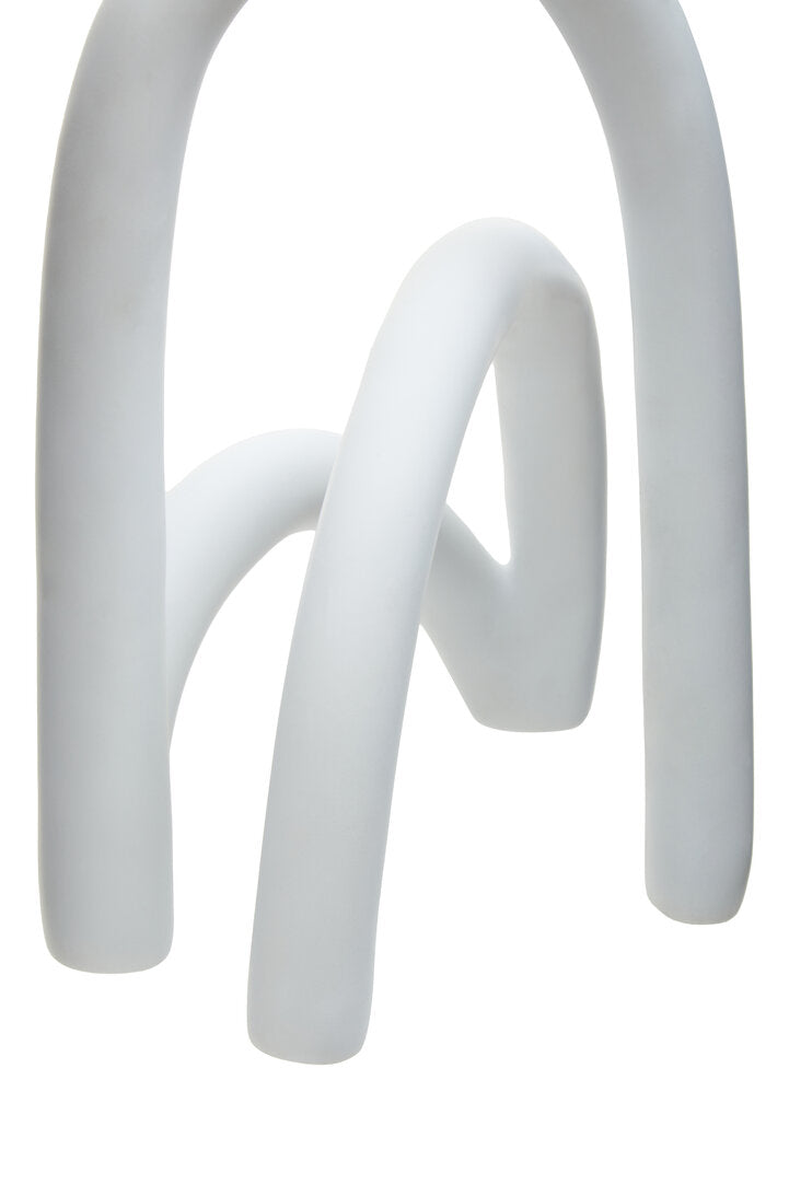 Form White Arched Sculpture
