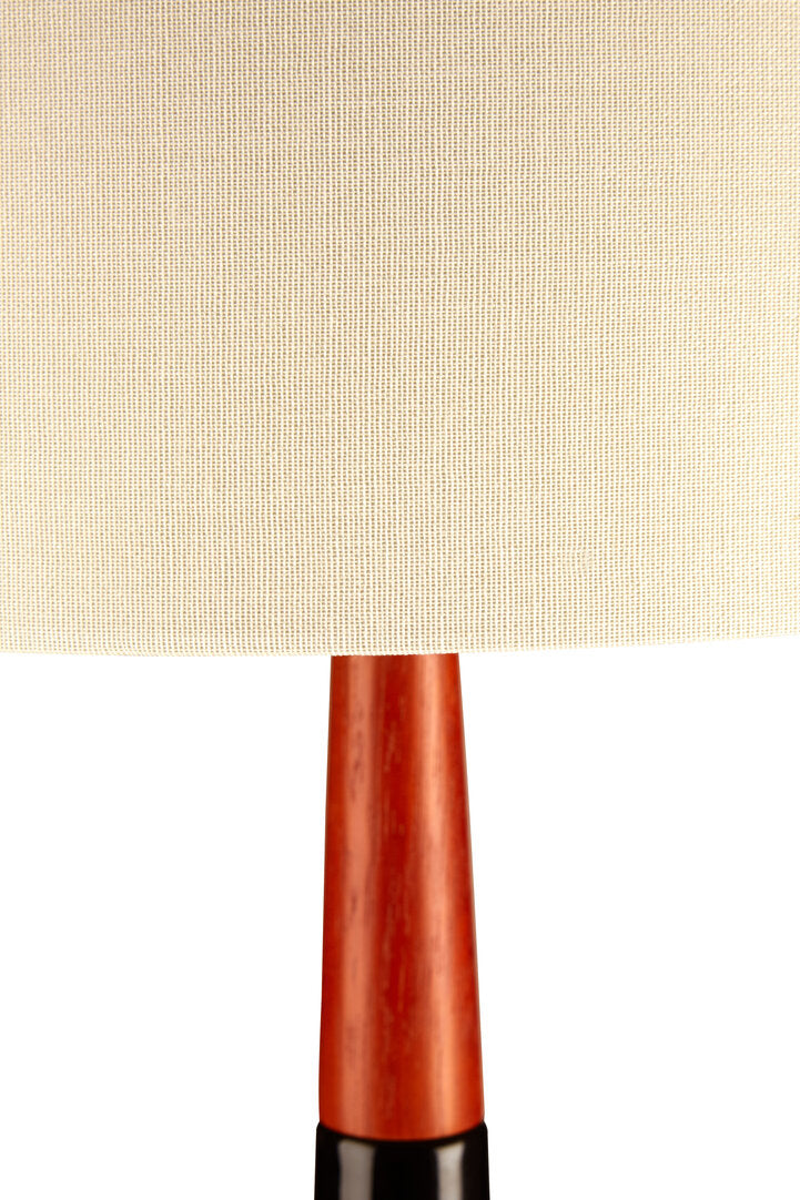 Orion Table Lamp with Wood And Ceramic Base