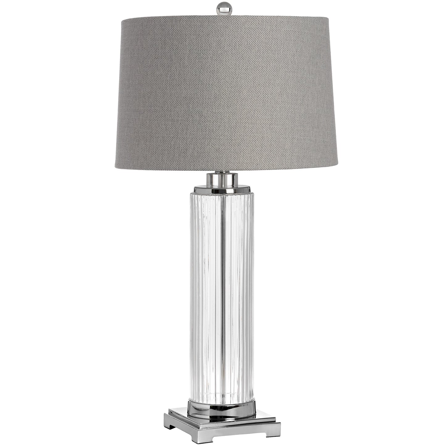 Roma Glass Table Lamp - Table Lamps from the Quanta Home collection.