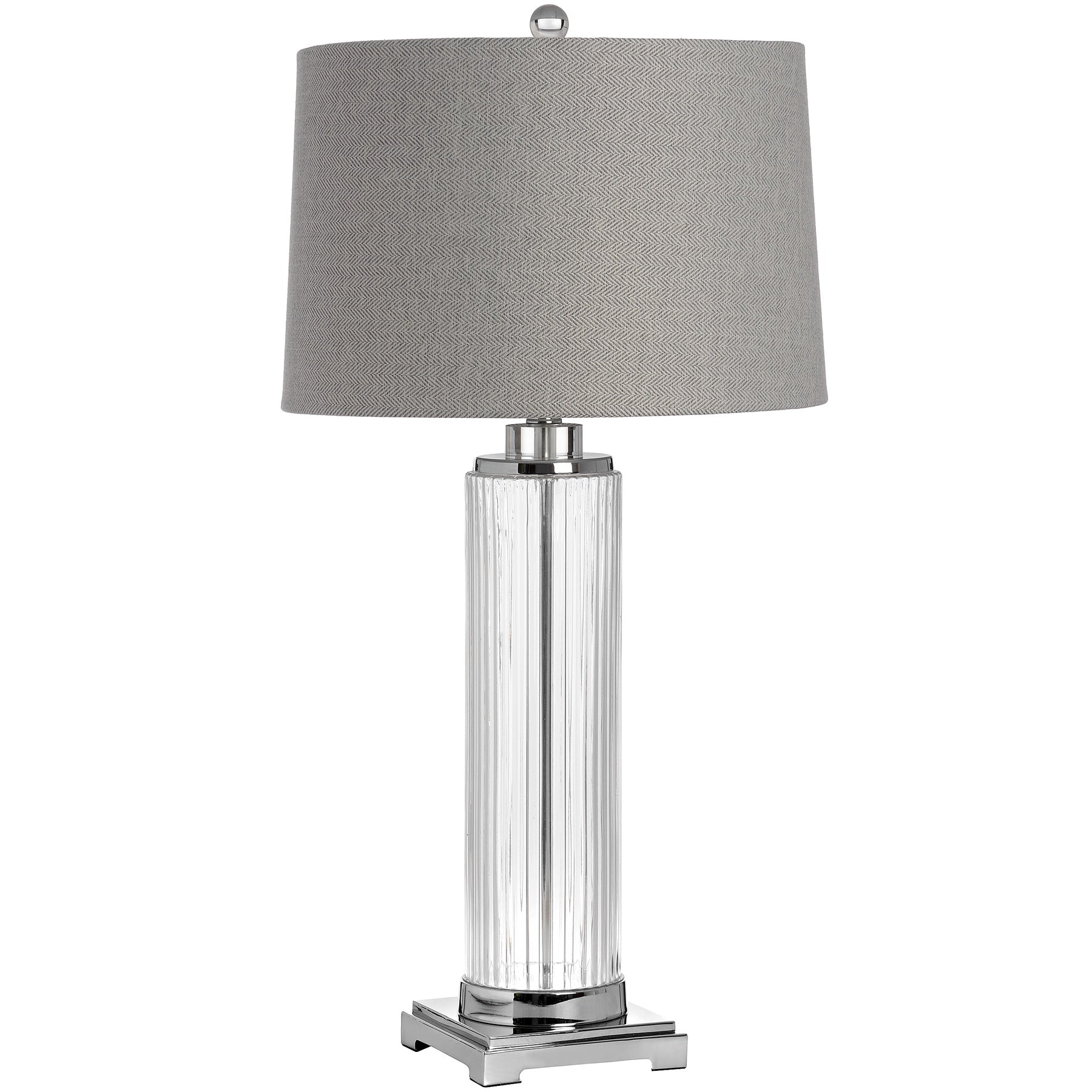 Roma Glass Table Lamp - Table Lamps from the Quanta Home collection.