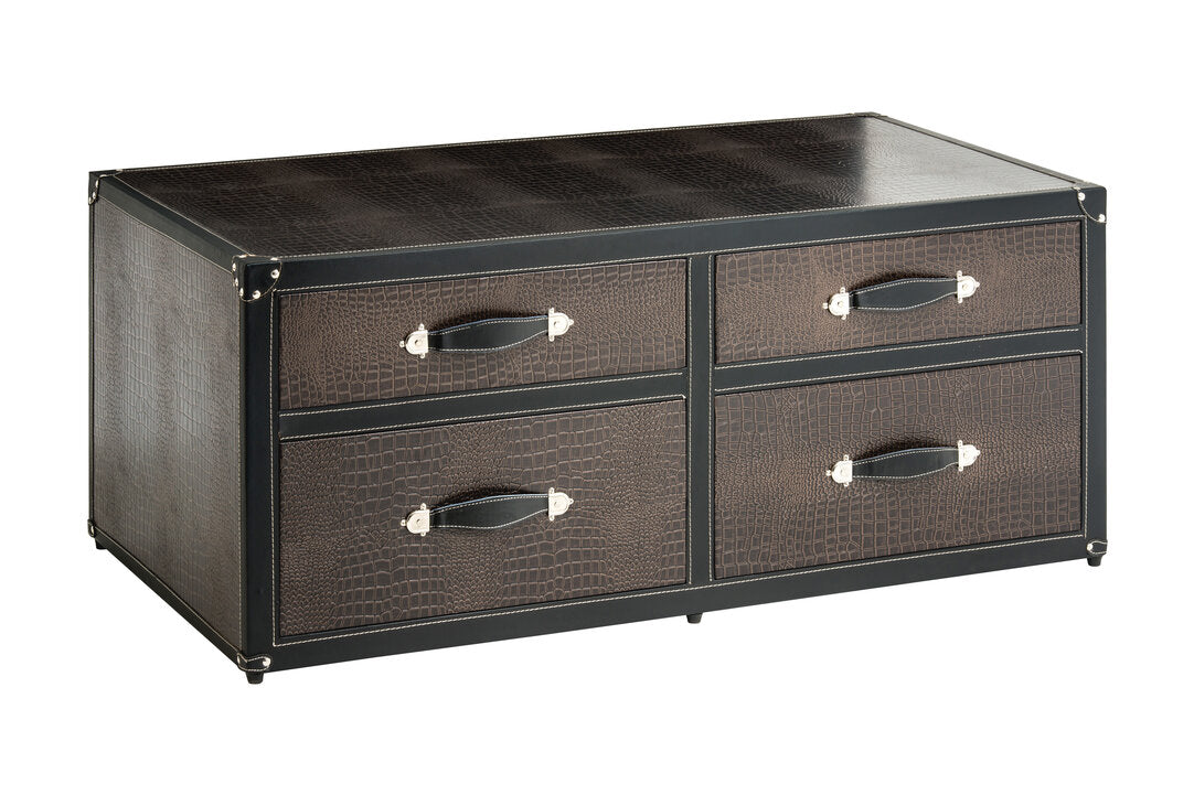 Safari 4 Drawers Storage Trunk