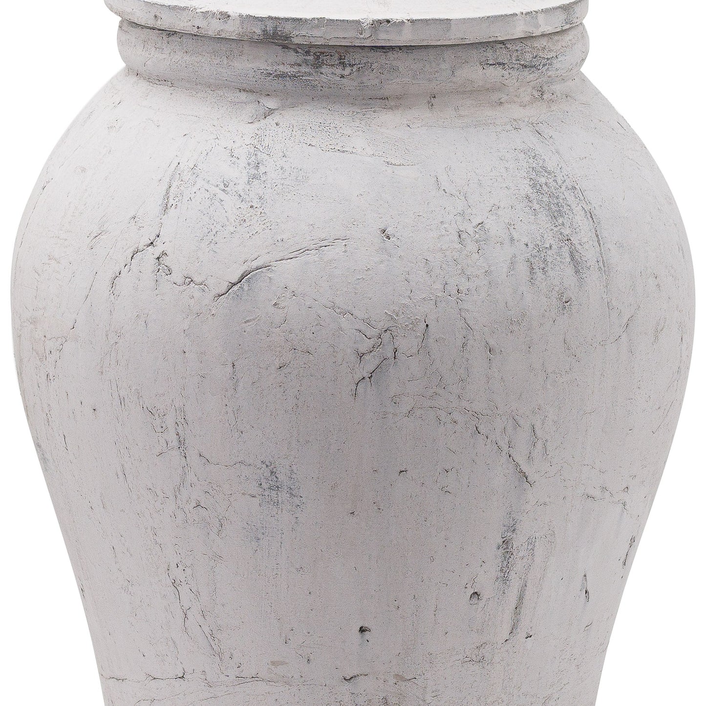 Bloomville Large Stone Ginger Jar - Vases from the Quanta Home collection.