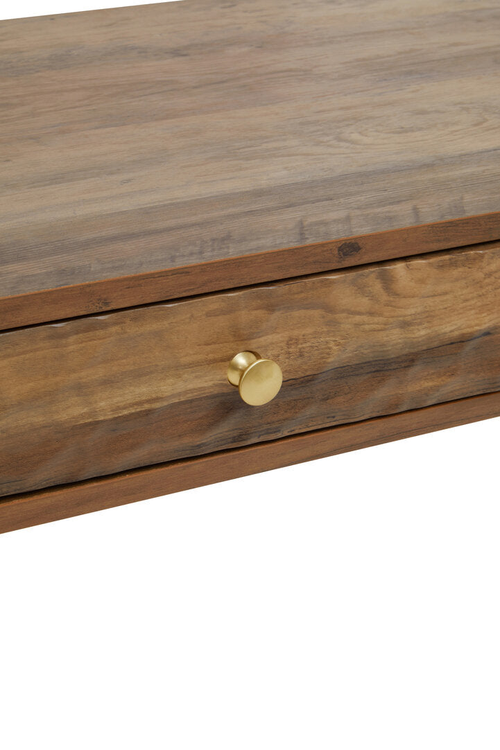 Artiste Wood Veneer Console Table with 2 Drawers
