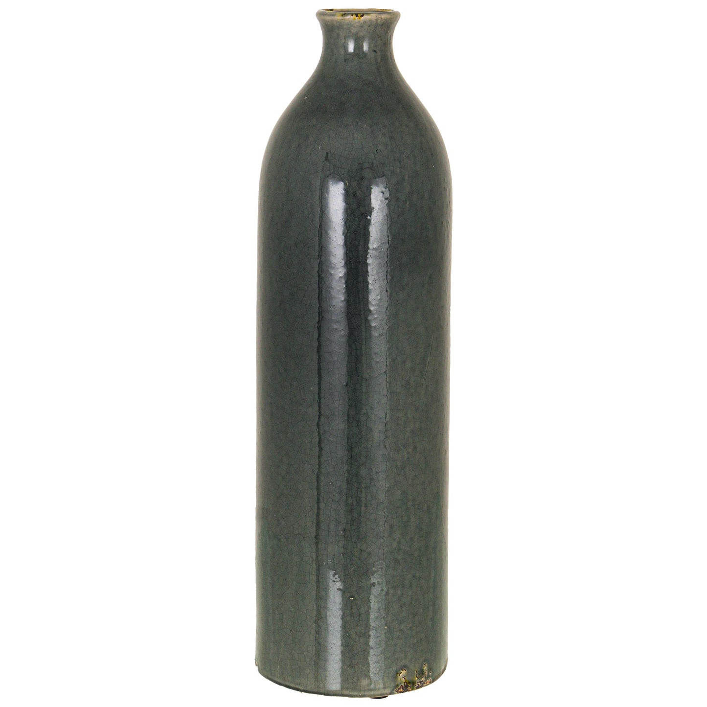 Garda Grey Glazed Gisela Vase - Ornaments from the Quanta Home collection.