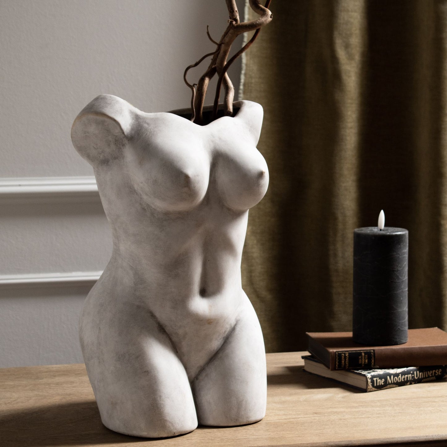 Female Figure Vase - Vases from the Quanta Home collection.