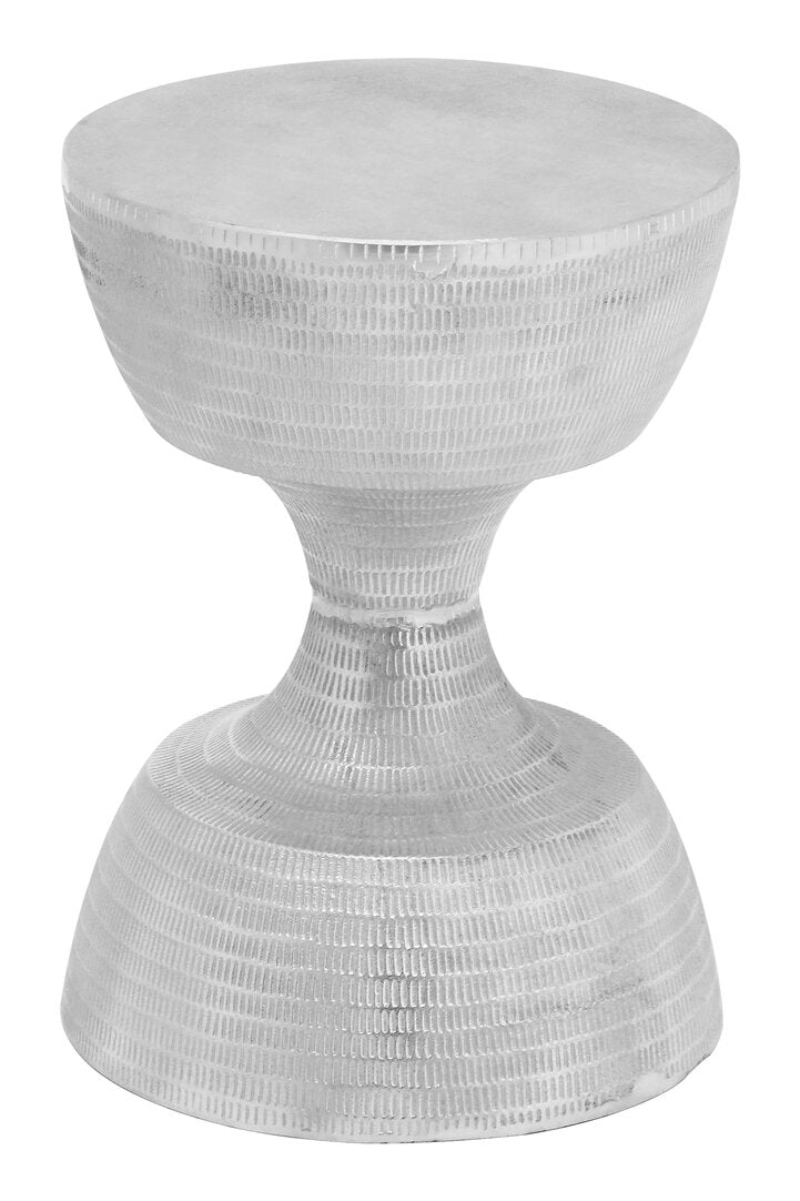 Alloy Small Textured Aluminium Side Table