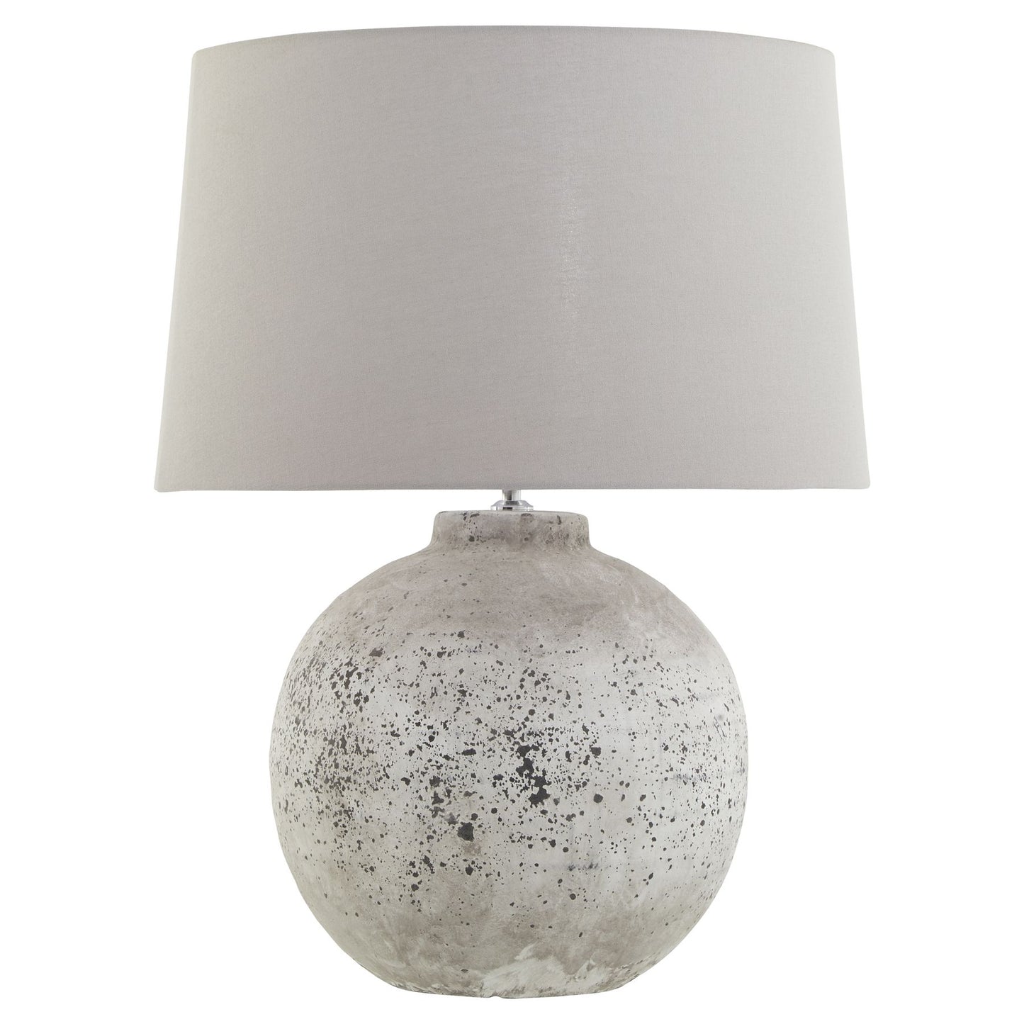 Tiber Large Stone Ceramic Lamp - Ceramic Lamps from the Quanta Home collection.