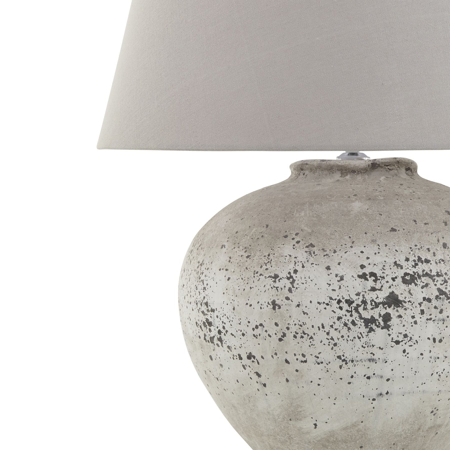 Regola Large Stone Ceramic Lamp - Ceramic Lamps from the Quanta Home collection.