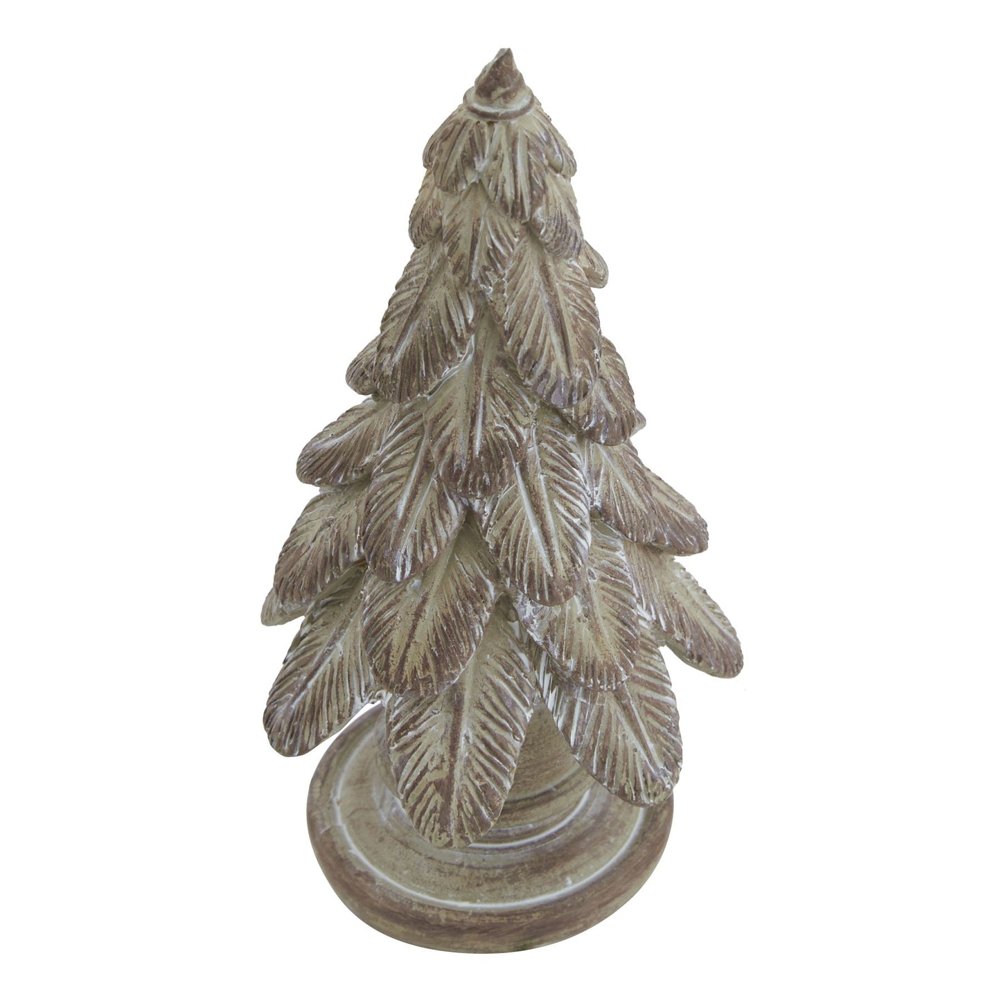Small Spruce Tree Sculpture - Christmas Room Decorations from the Quanta Home collection.