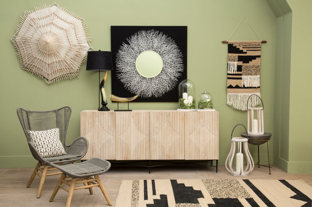 Element Concrete Bowl Shaped Side Table