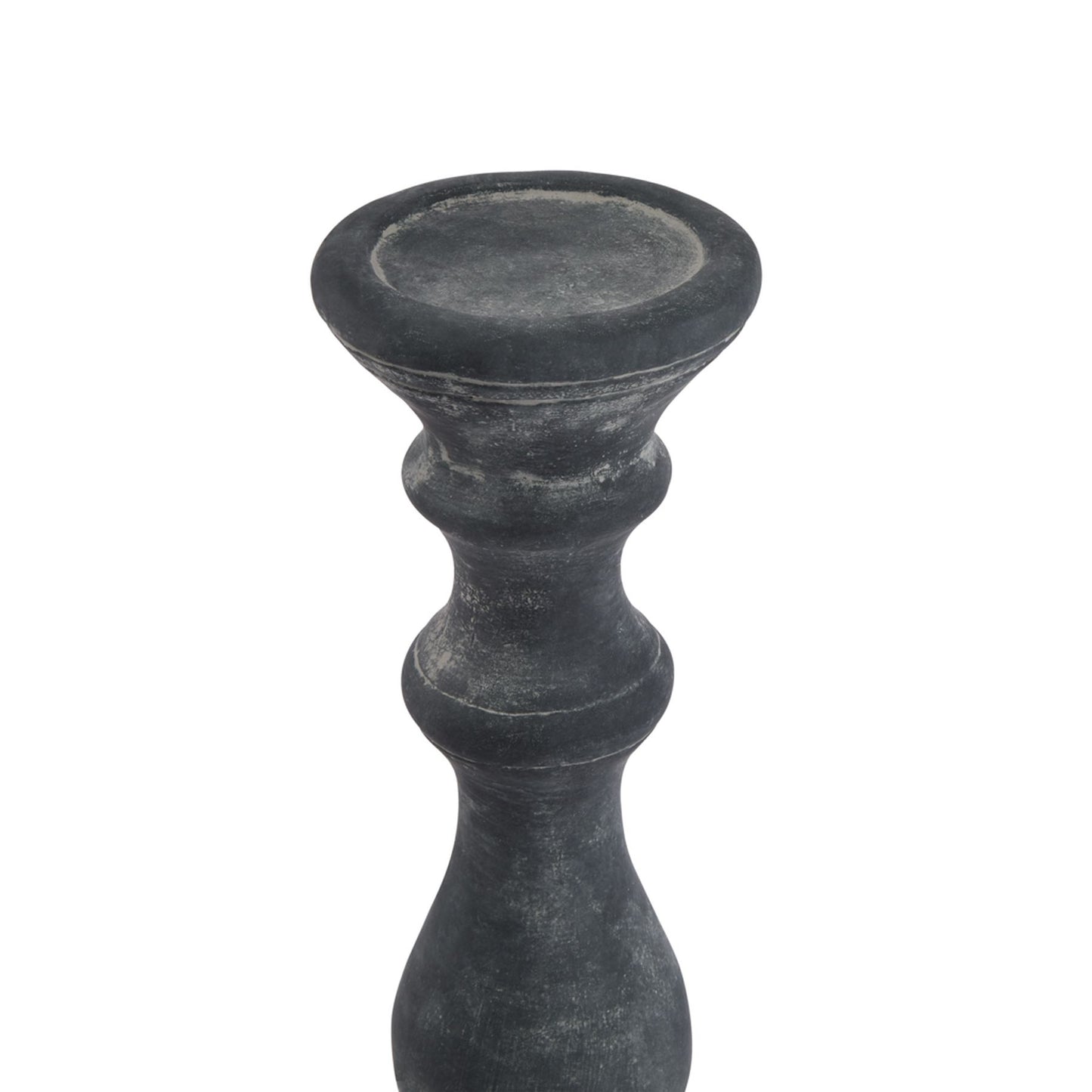 Amalfi Large Grey Column Candle Holder - Candle Holders from the Quanta Home collection.