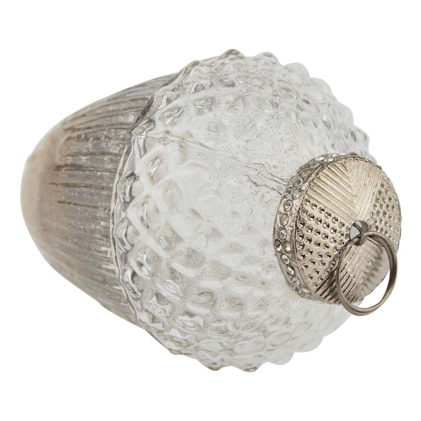 Coffee Ombre Collection Large Acorn Bauble - Christmas Decorations from the Quanta Home collection.