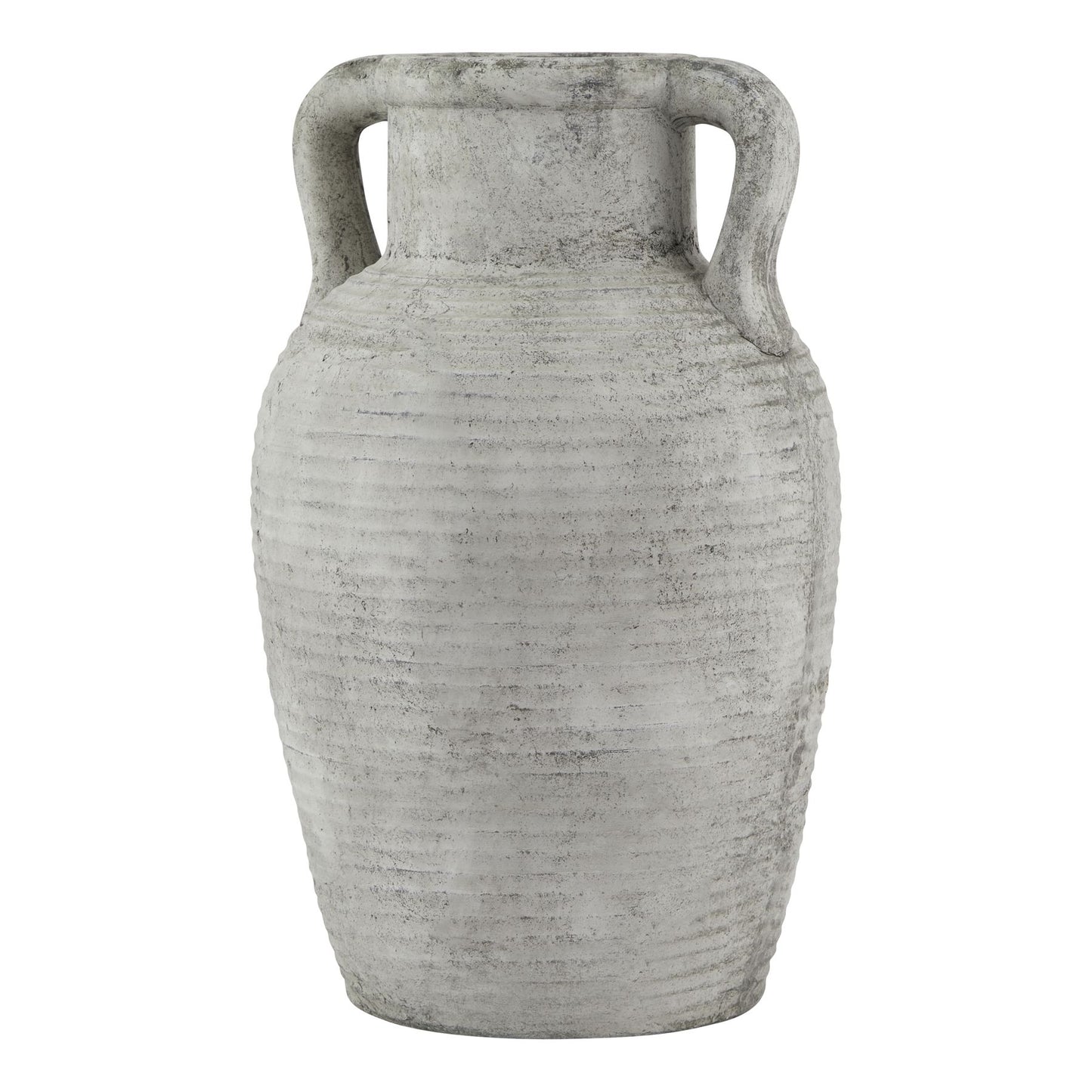 Athena Stone Large Amphora Pot - Vases from the Quanta Home collection.