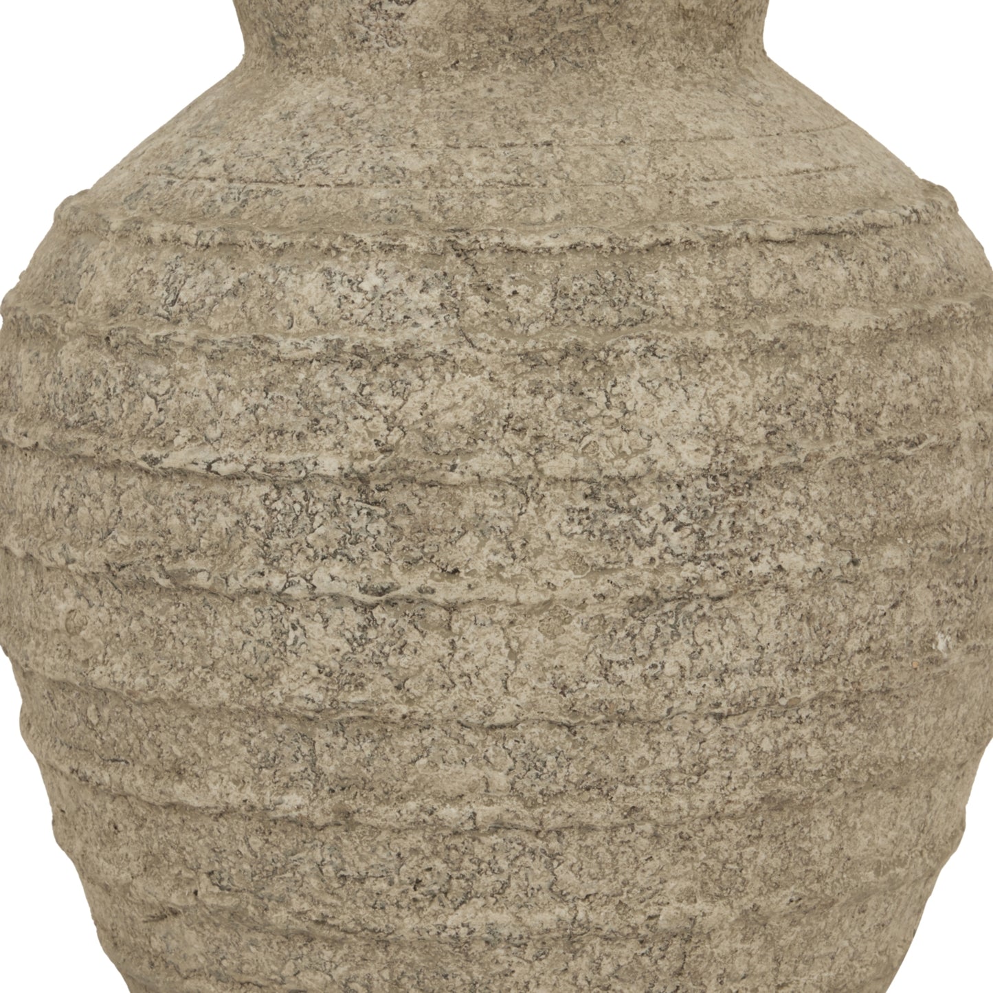 Large Tuscan Grey Vase - Vases from the Quanta Home collection.
