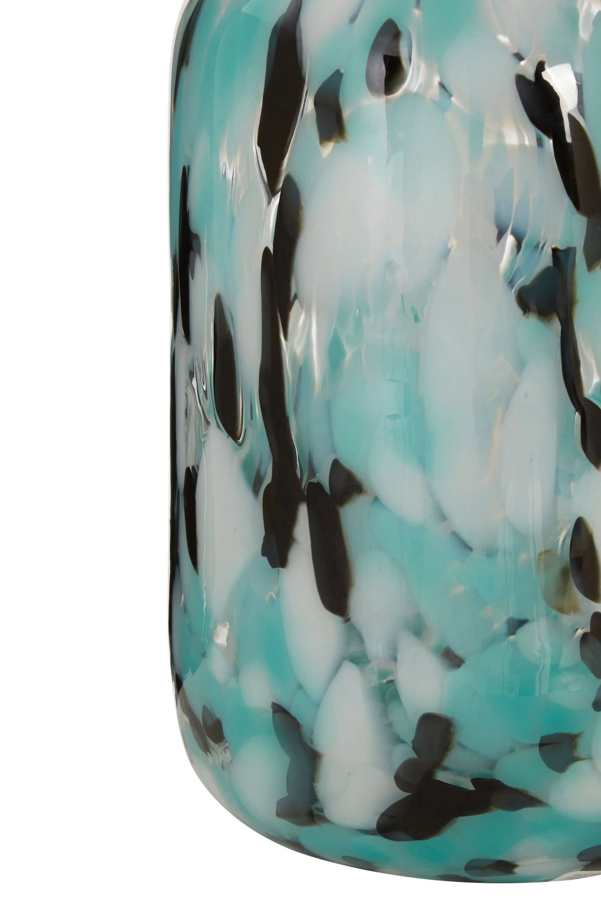 Aquelle Medium Speckle Effect Glass Vase