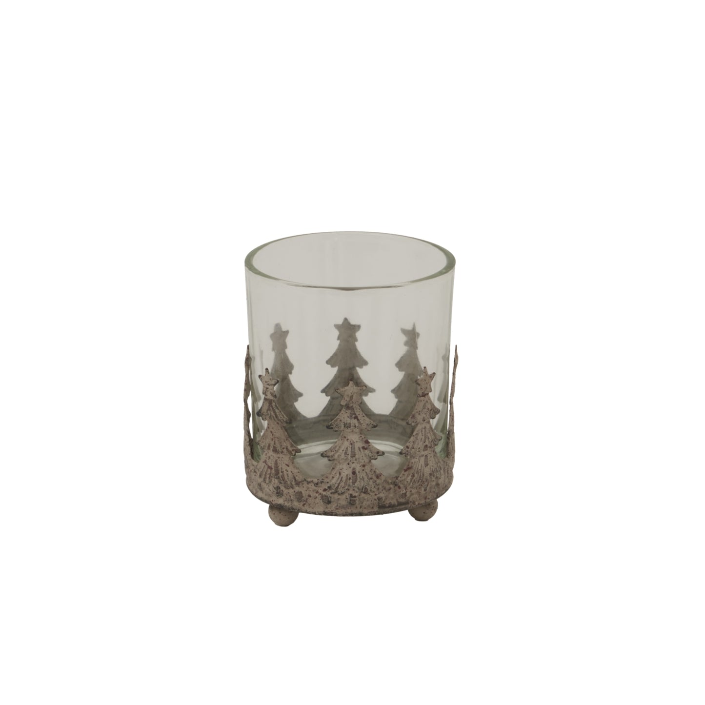 Rustic Glass Candle Holder - Christmas Candles & Candle Accessories from the Quanta Home collection.