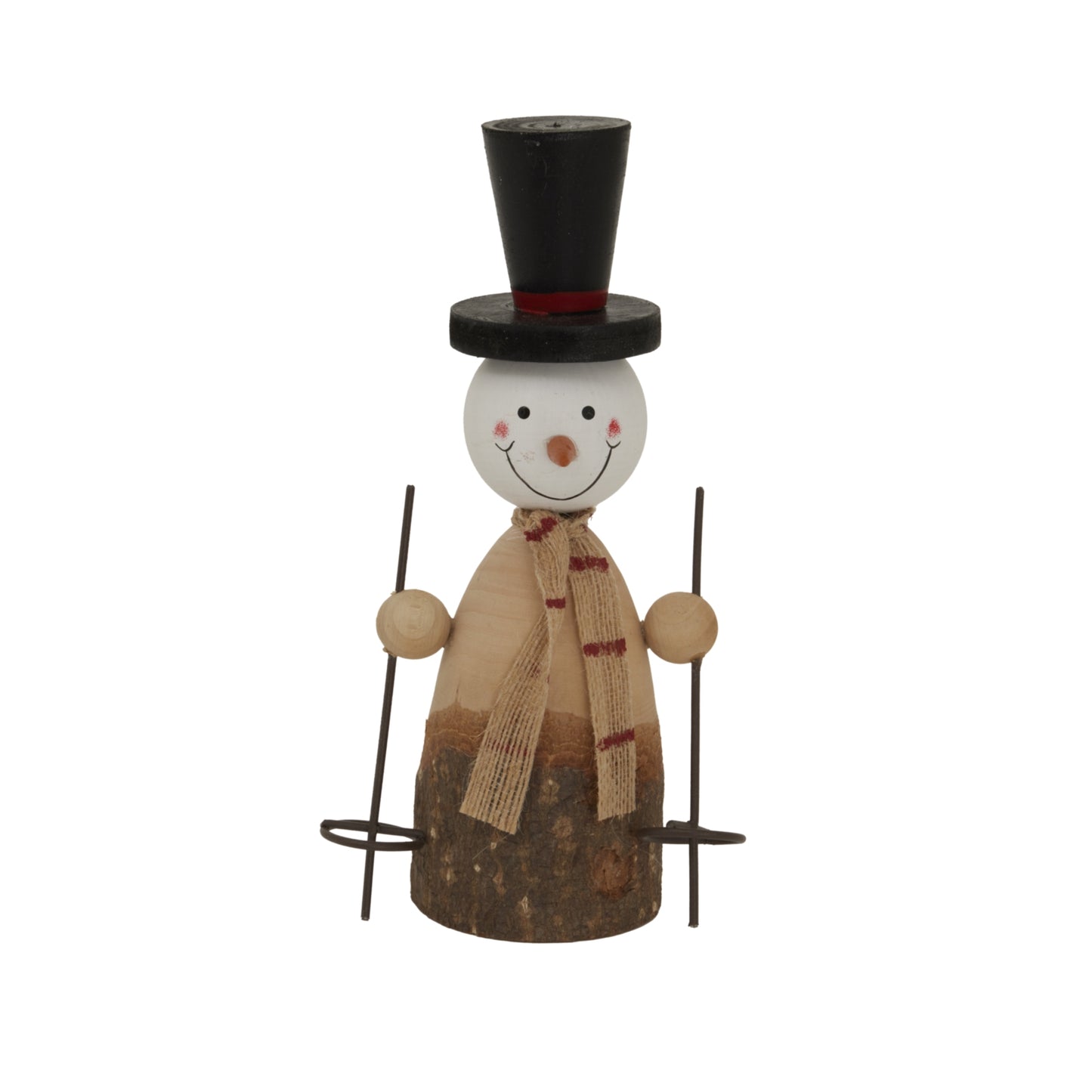 Large Rustic Snowman - Christmas Room Decorations from the Quanta Home collection.