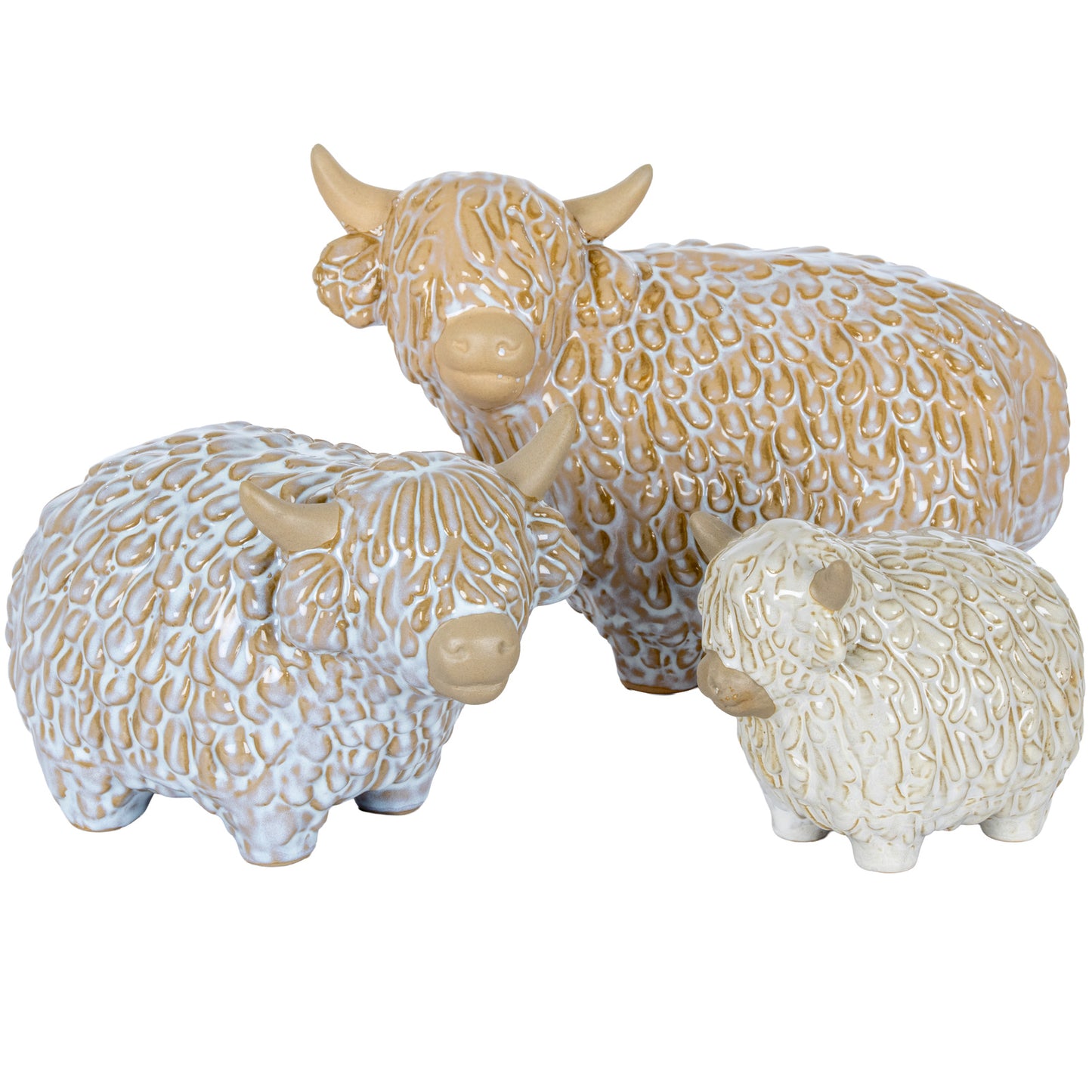 Medium Alora Ceramic Highland Cow