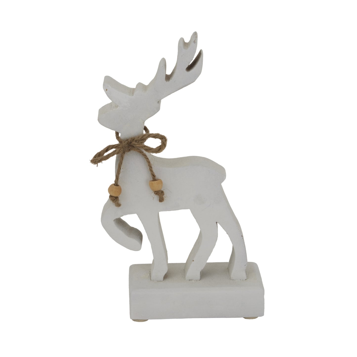 White Standing Reindeer - Christmas from the Quanta Home collection.