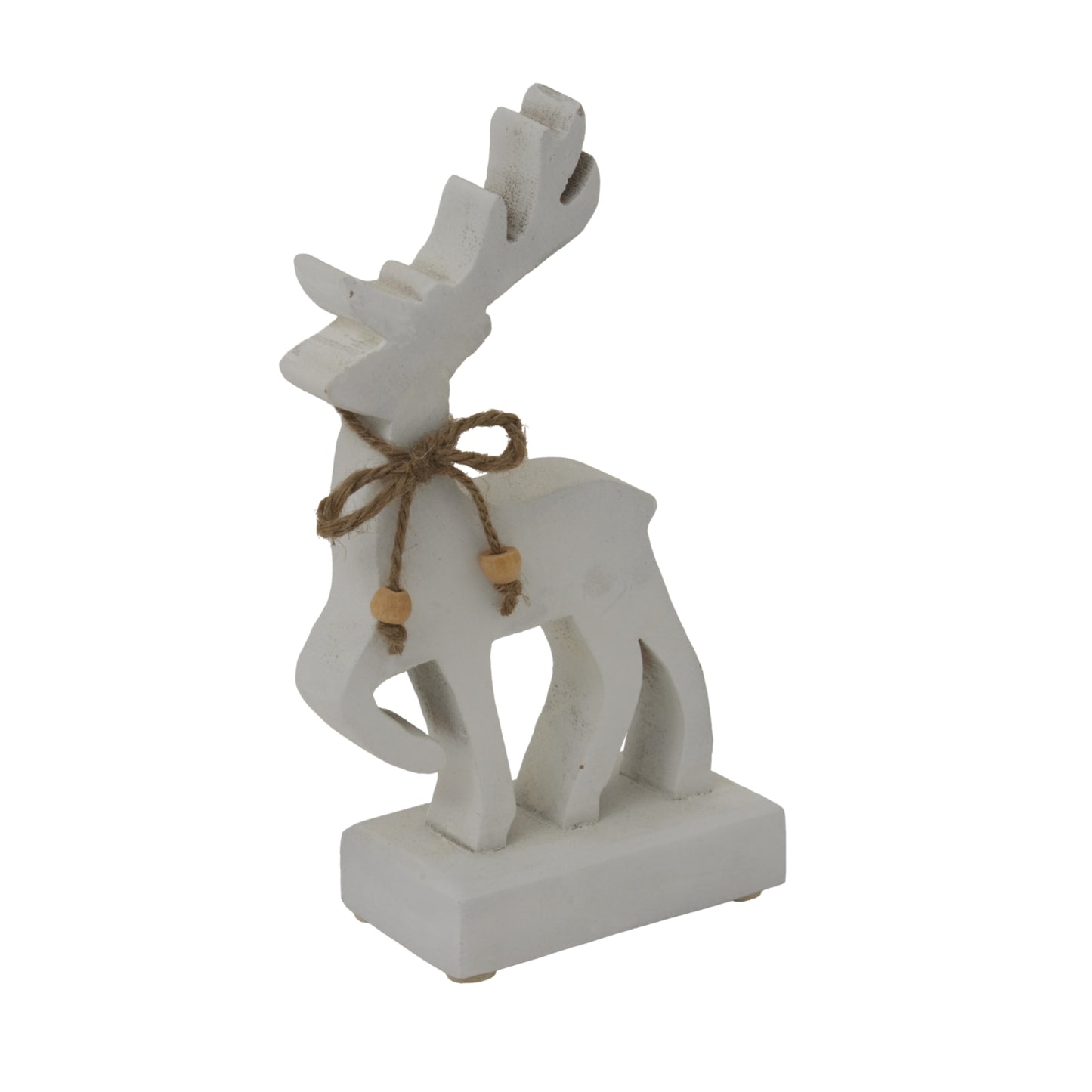 White Standing Reindeer - Christmas from the Quanta Home collection.