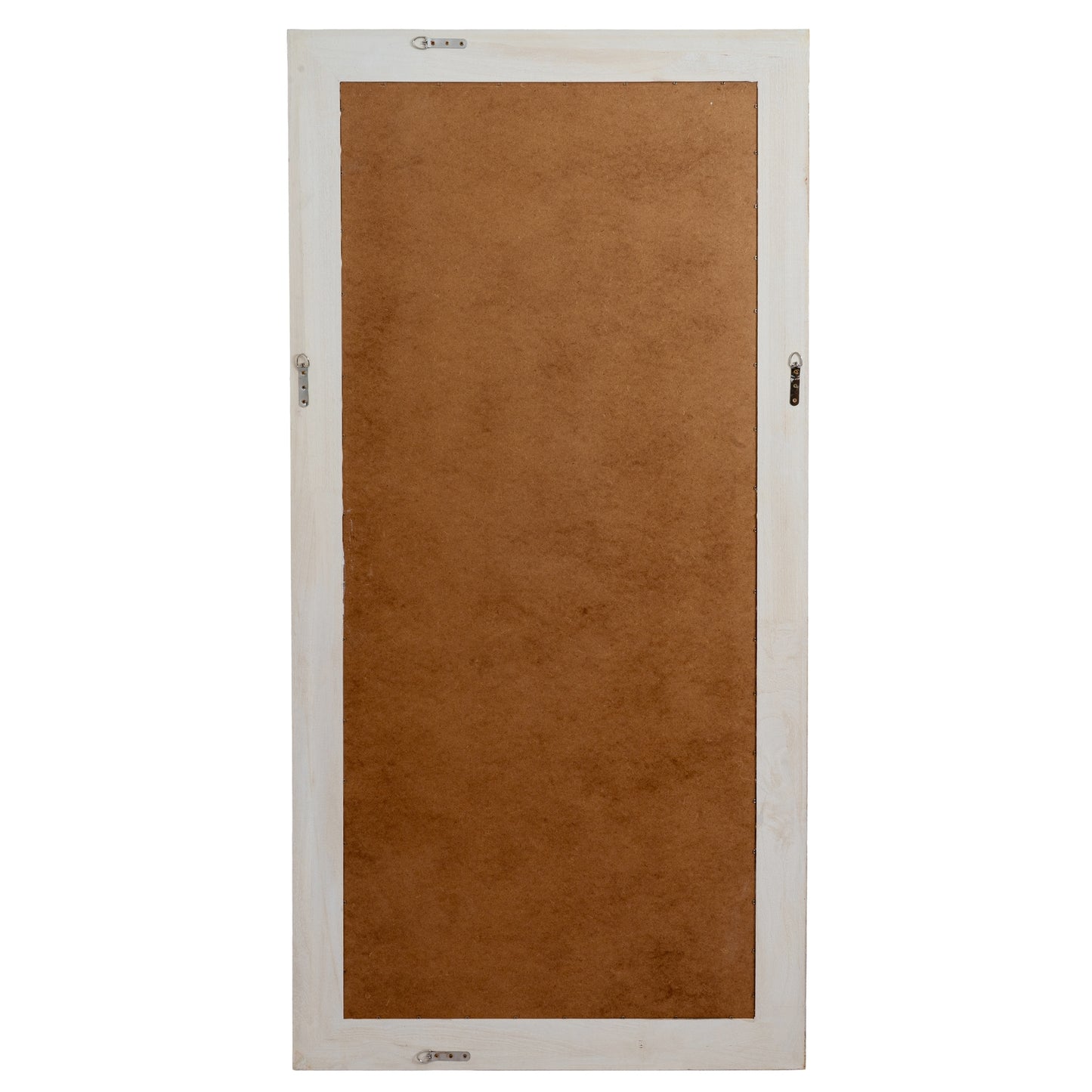 Washed Wood Large Framed Mirror - Wall Mirrors from the Quanta Home collection.