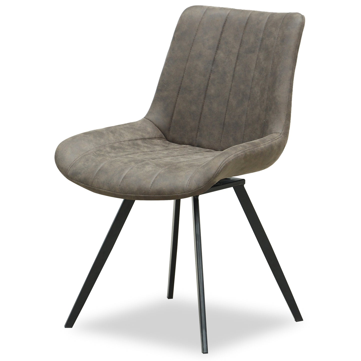 Malmo Coffee Swivel Dining Chair - Dining Chairs from the Quanta Home collection.