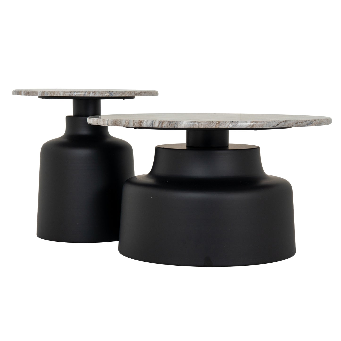 Oura Round Side Table - Side Tables from the Quanta Home collection.