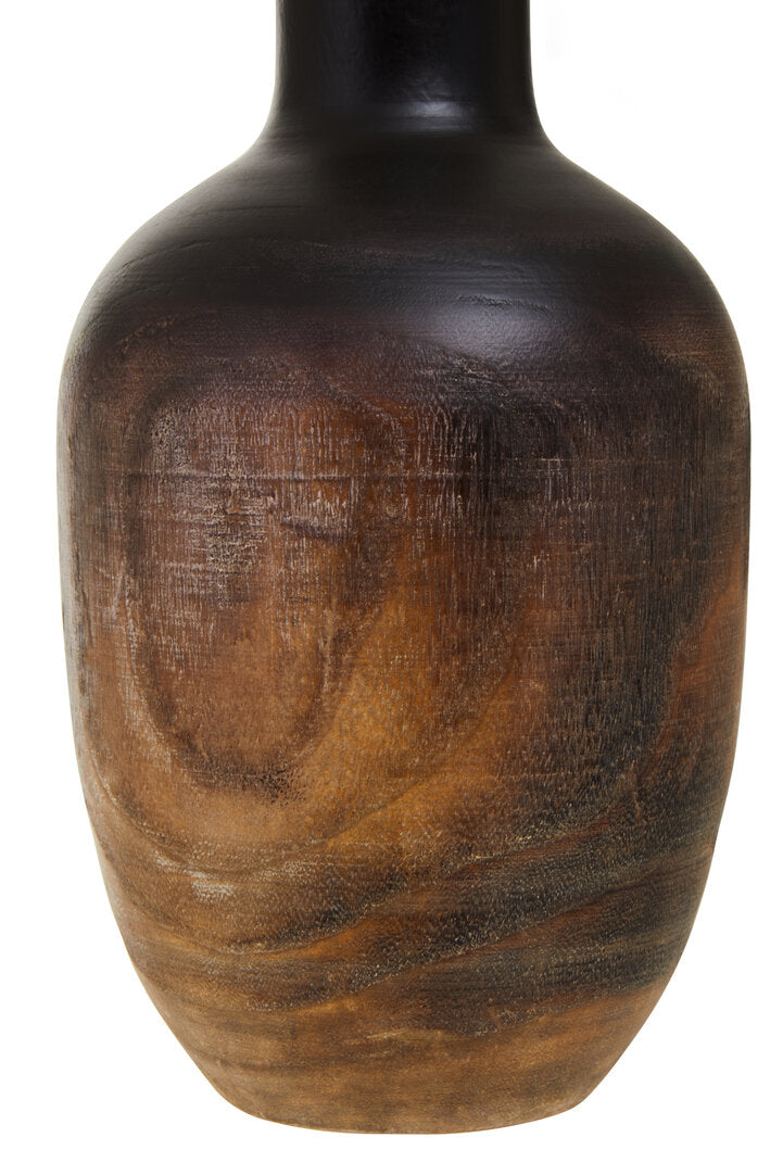 Drift Large Wooden Ombre Vase
