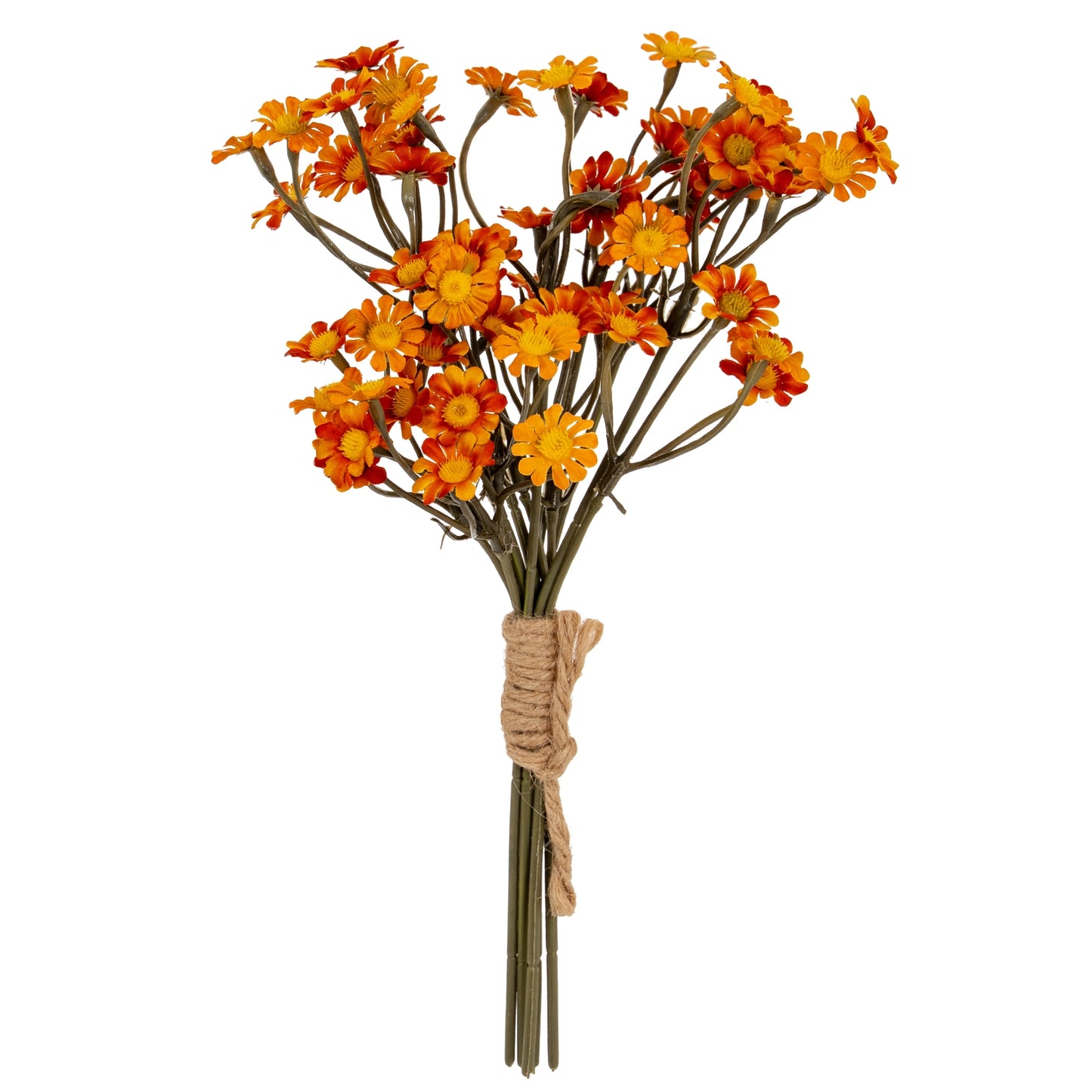 Orange Daisy Bunch - Single Stem Flowers from the Quanta Home collection.