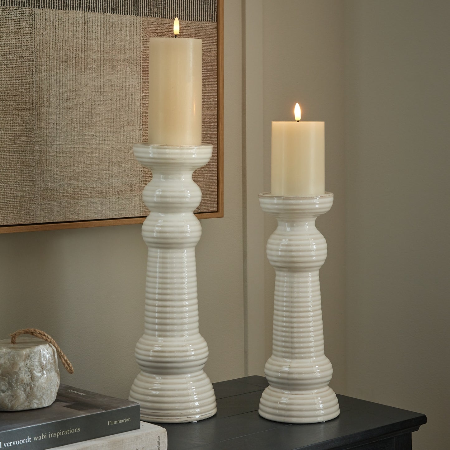 Sile Large Pillar Candle Holder