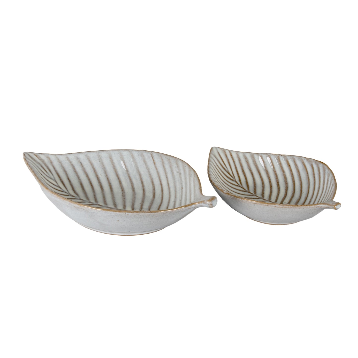 Alora Ceramic Elm Leaf Large Dish - 0.4700