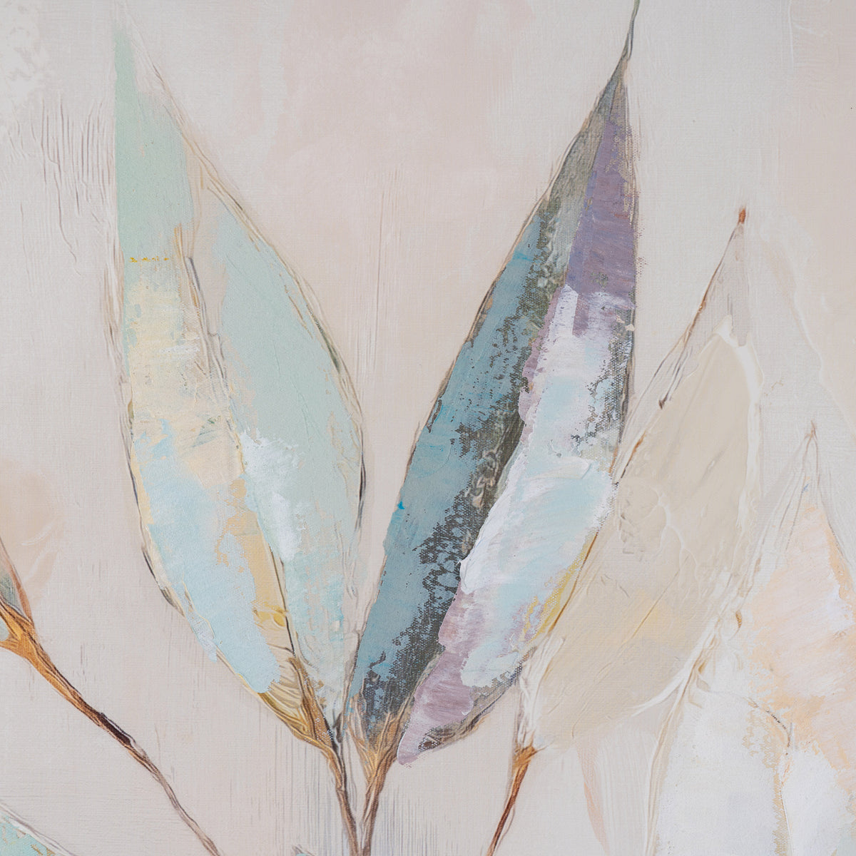 Willow Light Handpainted Canvas in Frame