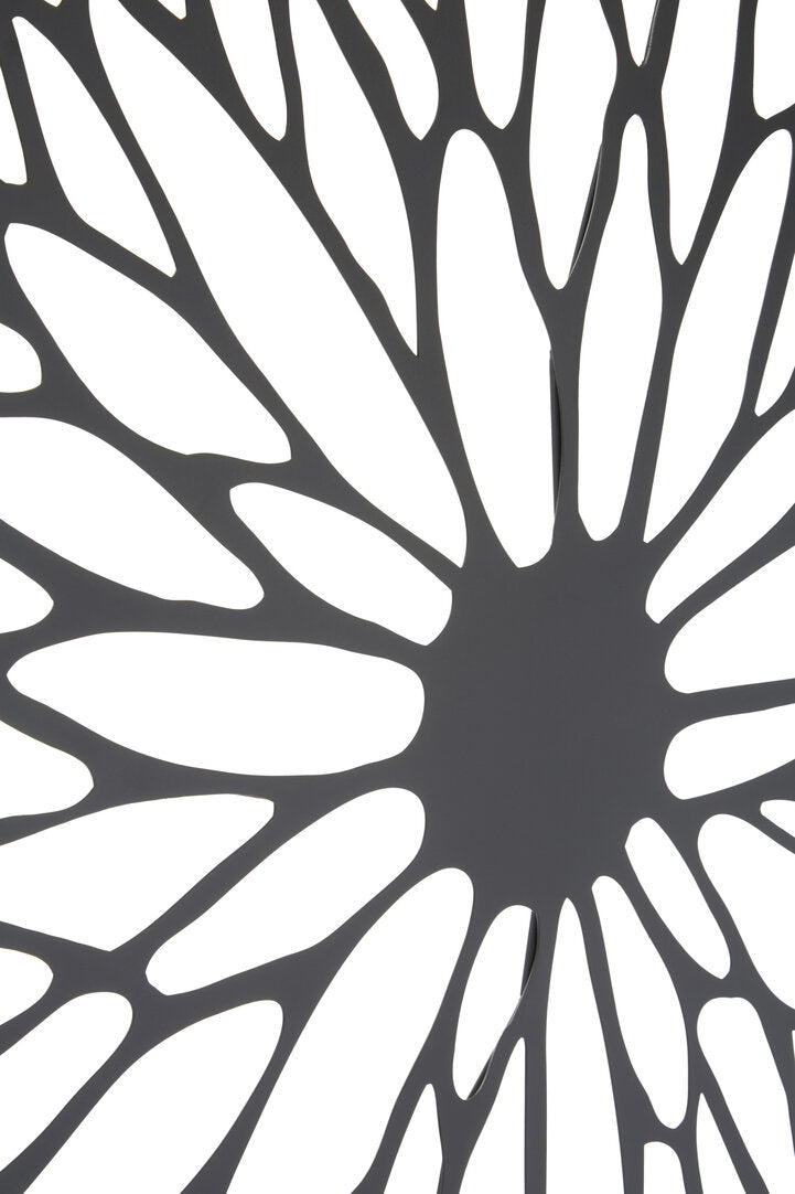 Alpine Large Black Floral Design Wall Art