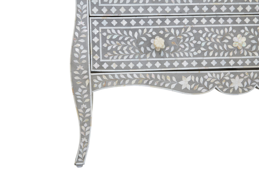 Unity Chest of 2 Drawers with Mother of Pearl Inlay