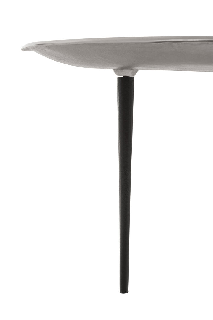 Forest Oak Effect Silver Top Coffee Table