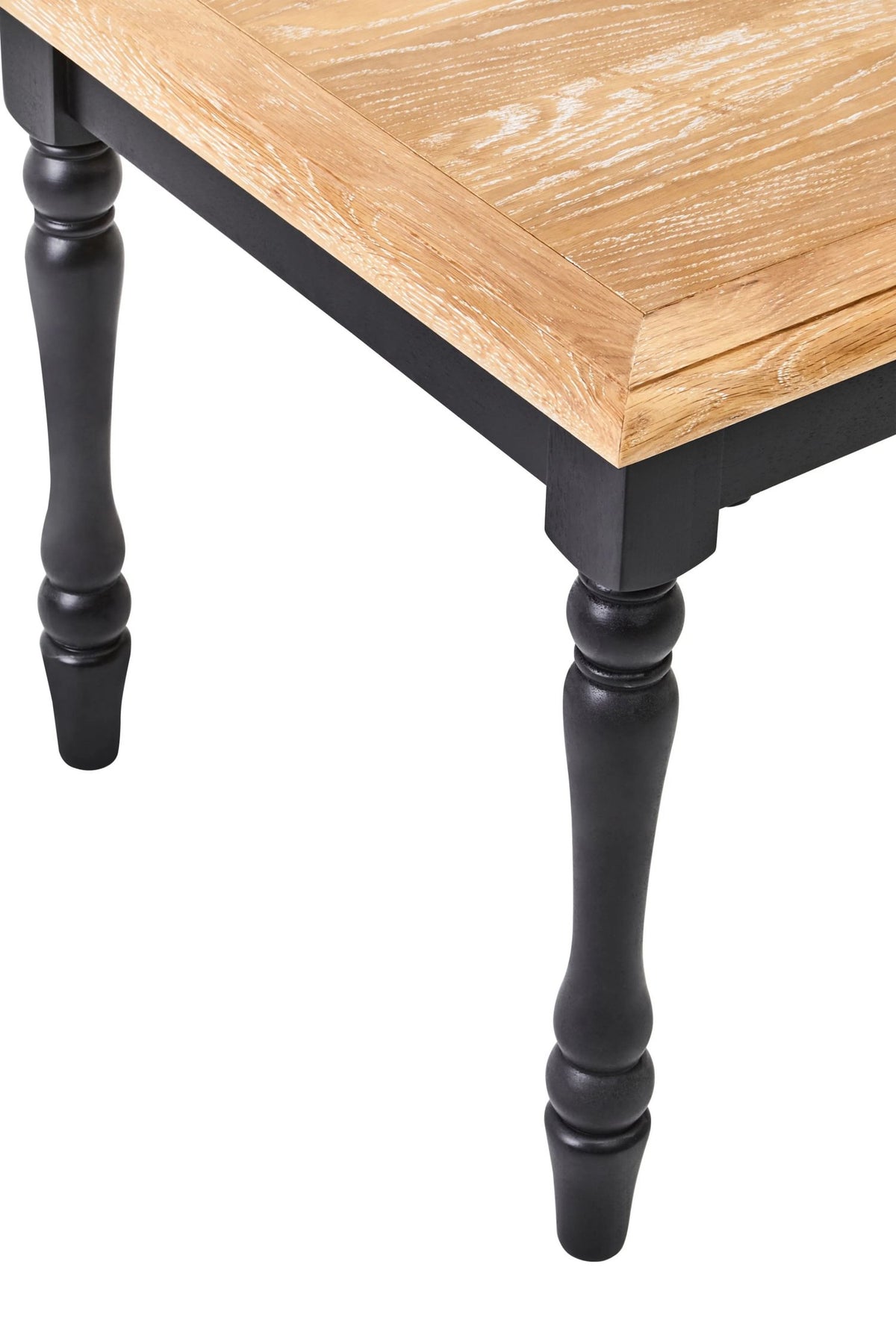 Chelsea Townhouse Grey Wash and Antique Black Square Side Table