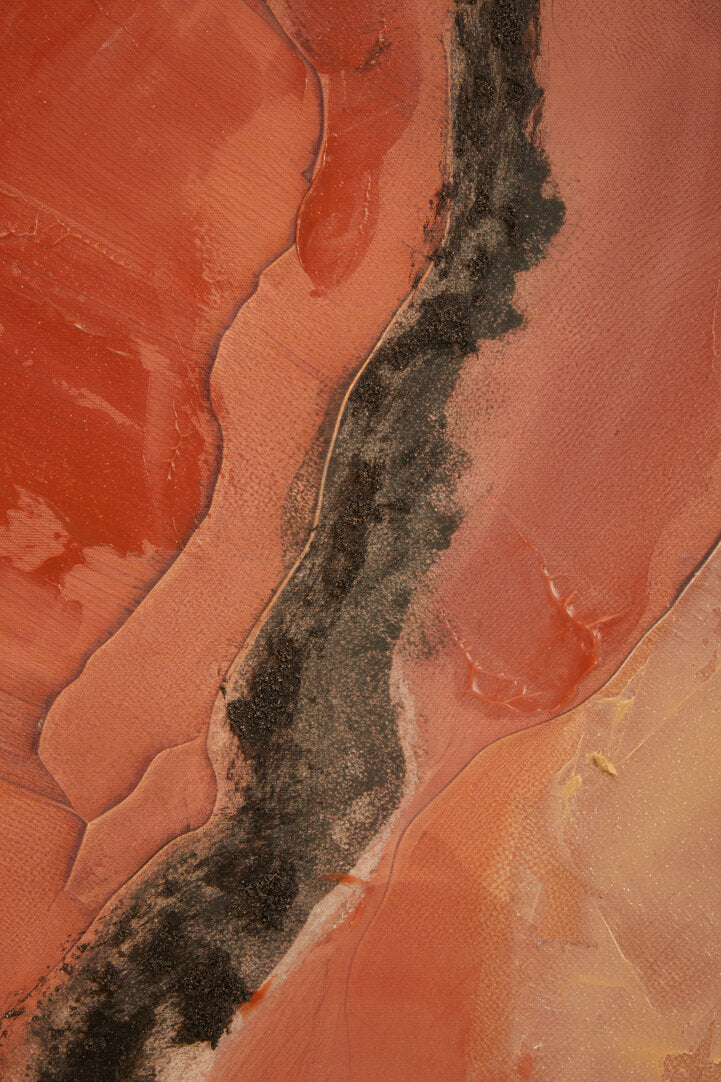 Modernist Multi Colour Abstract Textured Wall Art