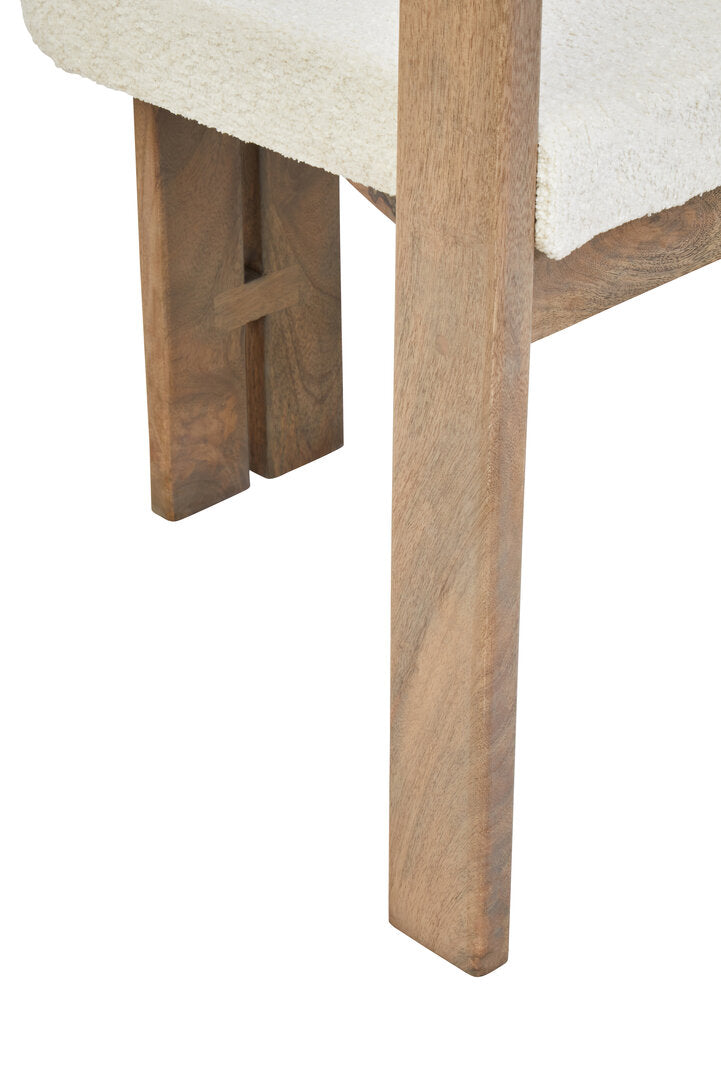 Garda Grey Mango Wood Chair