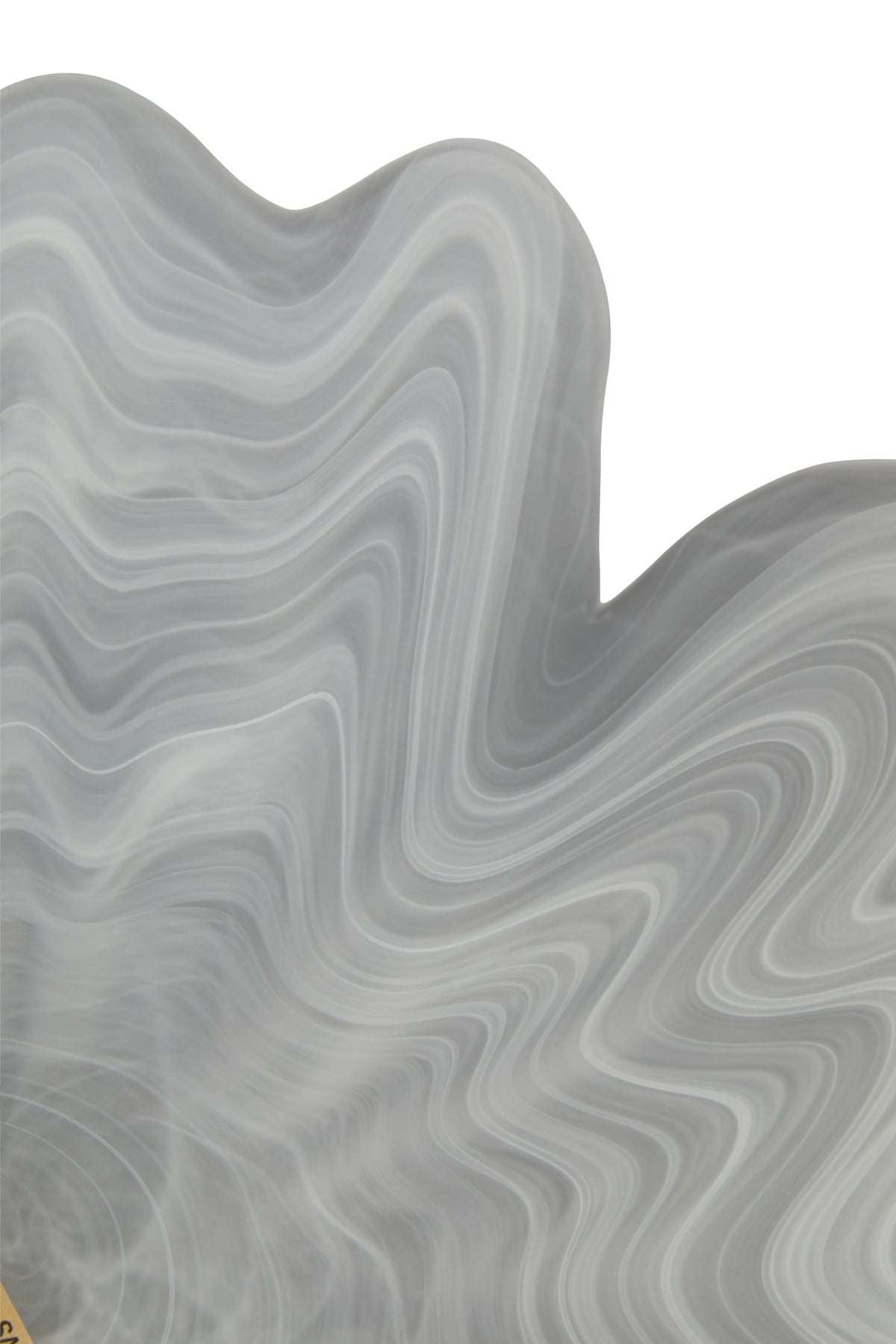 Lunelle Fluted White Glass Plate