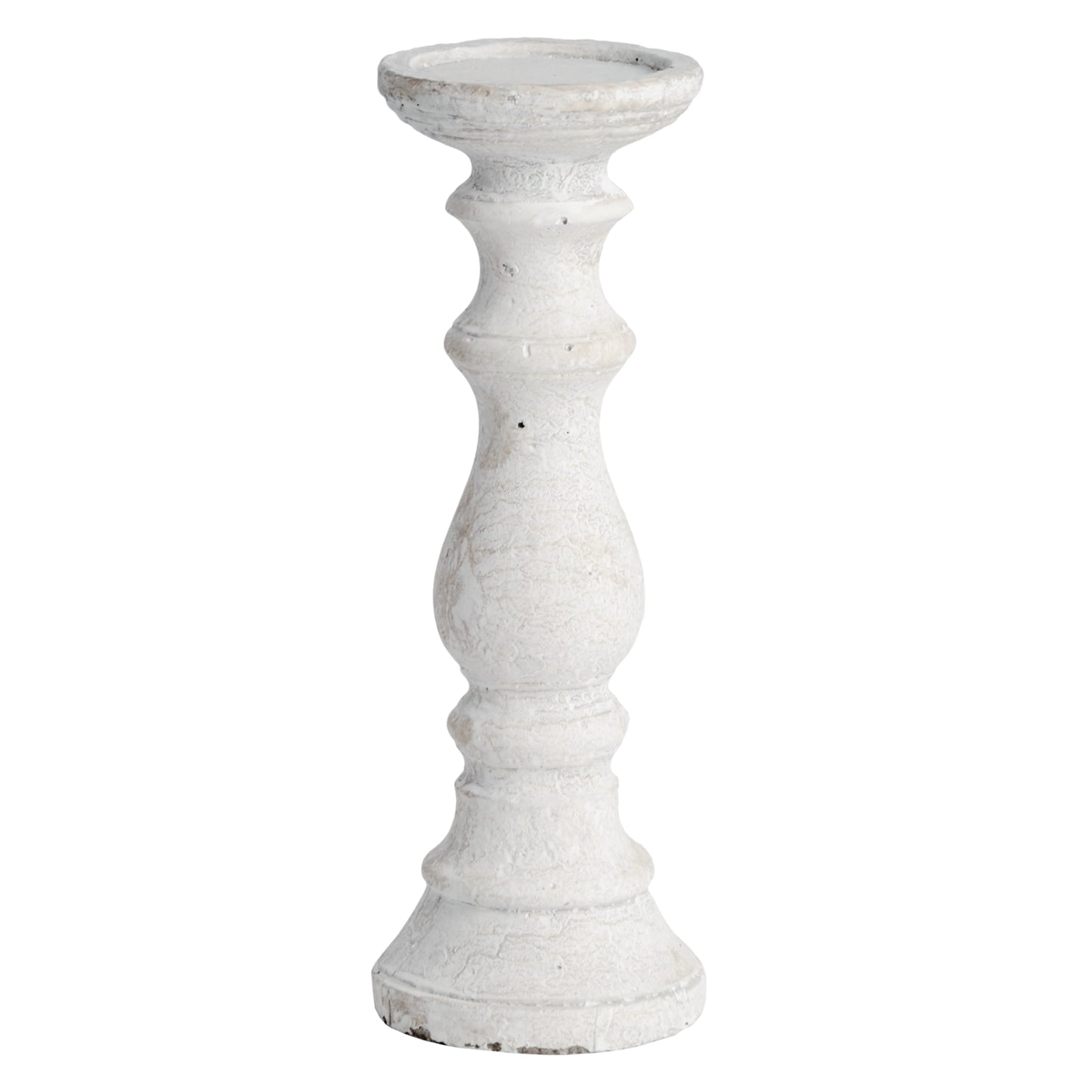 Medium Stone Candle Holder - Candle Holders from the Quanta Home collection.