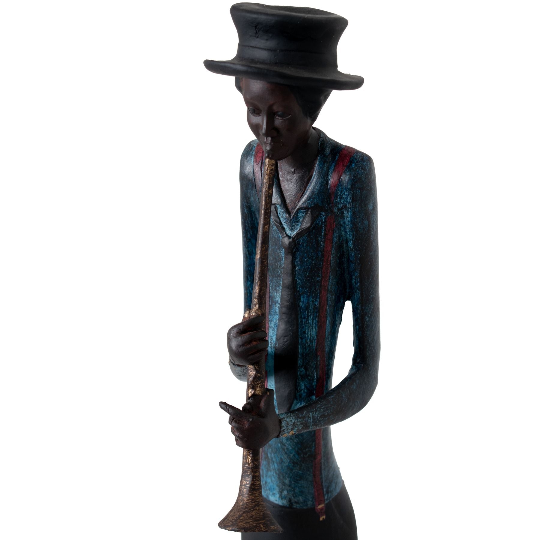 Standing Jazz Band Trumpeter - People Figurines from the Quanta Home collection.
