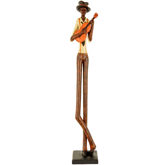 Standing Jazz Band Strings - People Figurines from the Quanta Home collection.