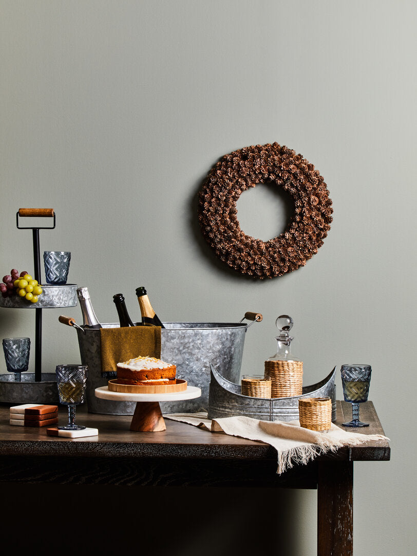 Estate Galvanised Steel Drinks Tub