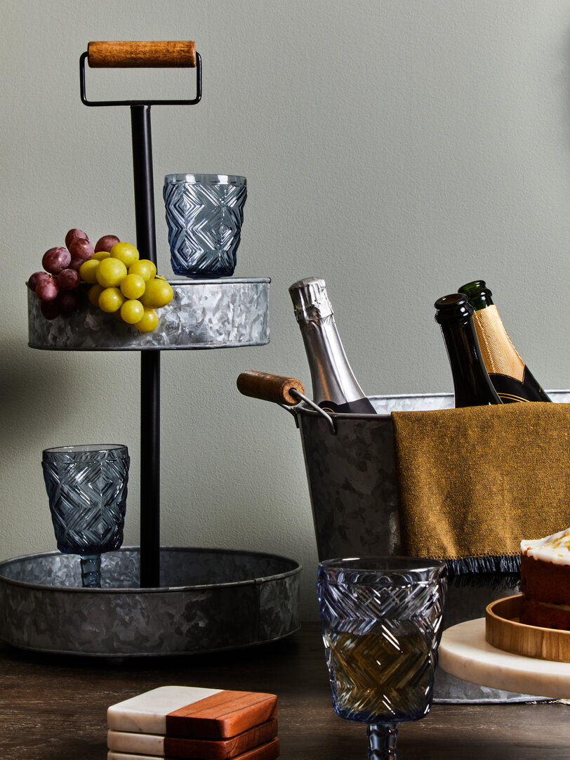 Estate Galvanised Steel Drinks Tub