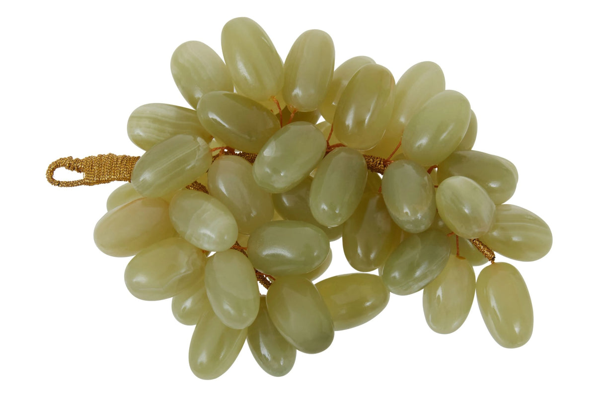 Pomona Green Onyx Decorative Grapes