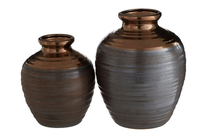 Perrin Large Barrel Vase