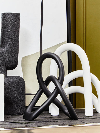 Form White Arched Sculpture