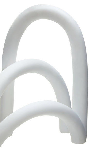 Form White Arched Sculpture