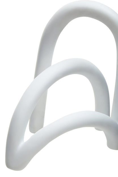 Form White Arched Sculpture